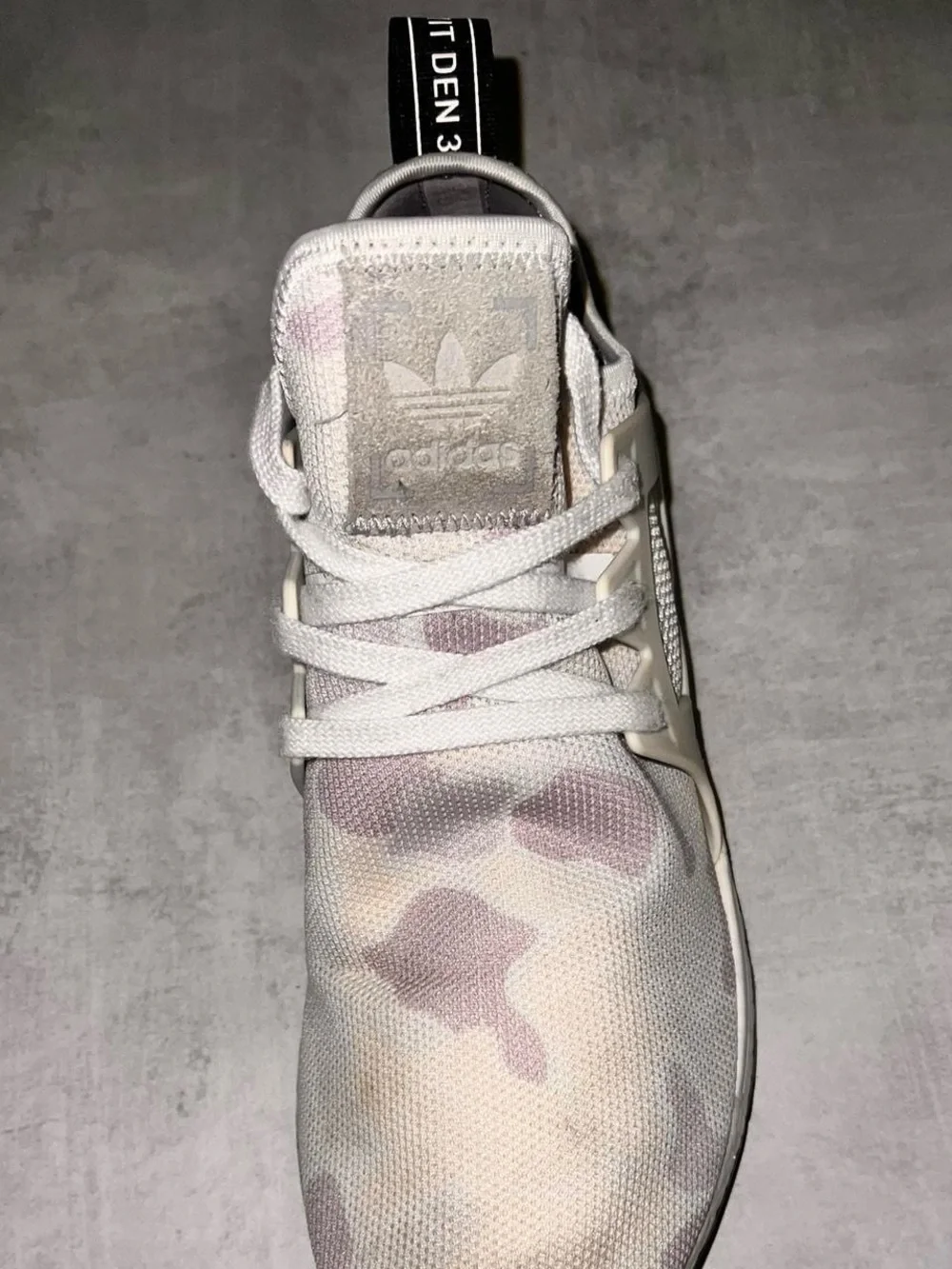 Adidas White Camo NMD R1 Sneakers